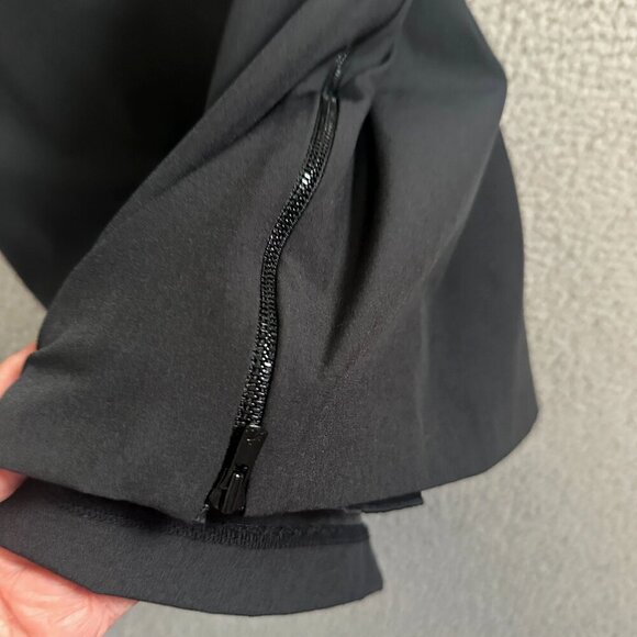 The More Or Less Womens Dress Black Convertible Pleated Swing Travel Active - Picture 9 of 16